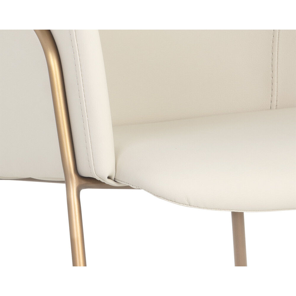 Odesa Dillon Cream Dining Armchair